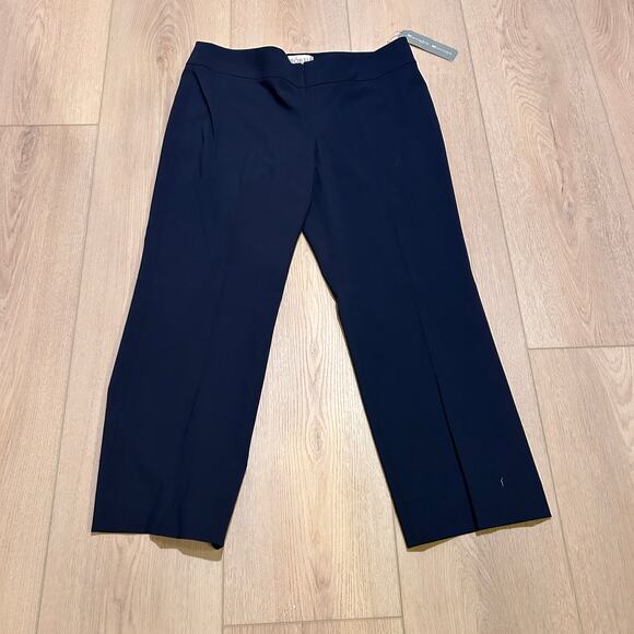 Worth Pants Navy NWT. Size 14 - Picture 1 of 6